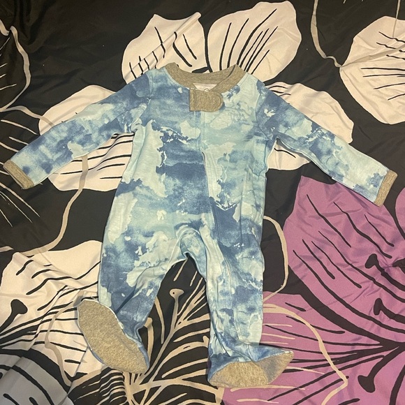 Other - Honest Baby Clothing - Blue/Gray Onesie, Newborn